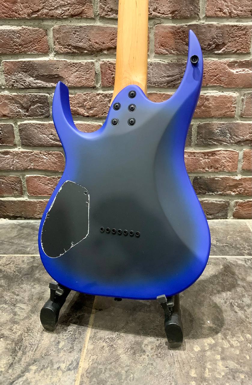 7-ми Струнная Электрогитара SQOE Neon Blue - изображение 2