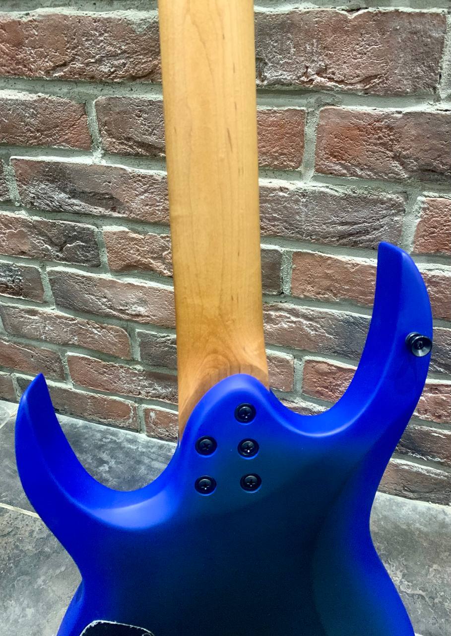 7-ми Струнная Электрогитара SQOE Neon Blue - изображение 4