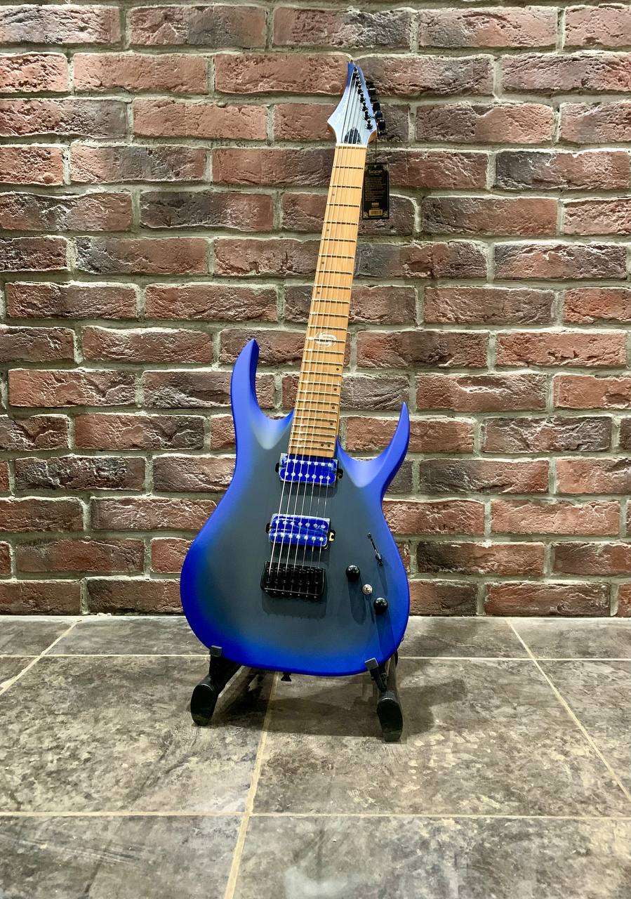 7-ми Струнная Электрогитара SQOE Neon Blue - изображение 9