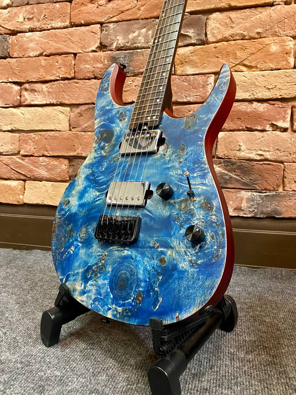 Электрогитара EART EX-Н6 Blue - изображение 6
