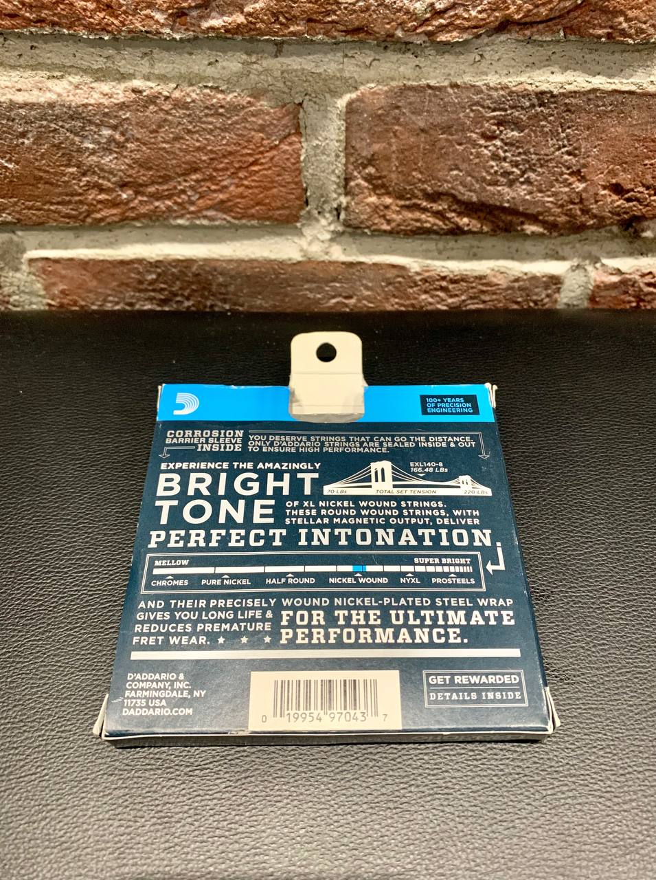 Струны для 8-ми Струнной Электрогитары D'Addario XL 10-74 (USA) - изображение 9