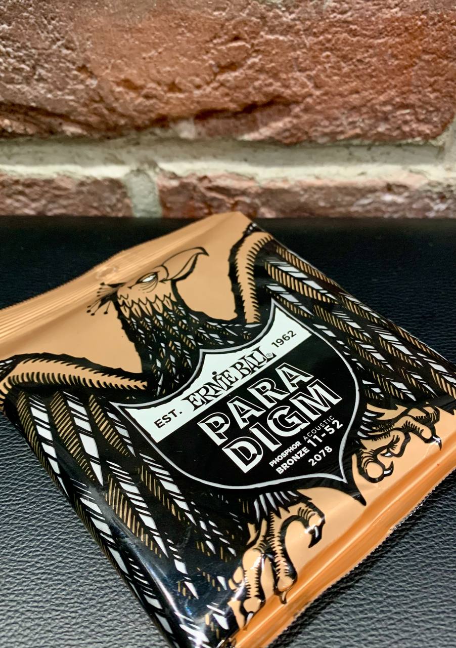 Струны для Акустической Гитары Ernie Ball 11-52 Paradigm Phosphor Bronze (USA) - изображение 7