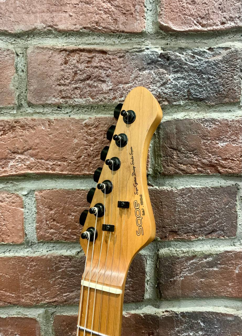 Электрогитара SQOE Burn Telecaster + Комбик-Процессор NUX 40 вт - изображение 7