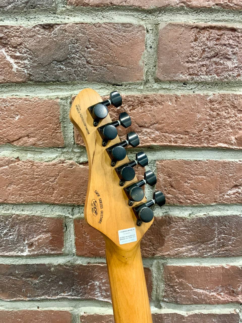 Электрогитара SQOE Burn Telecaster + Комбик-Процессор NUX 40 вт - изображение 8