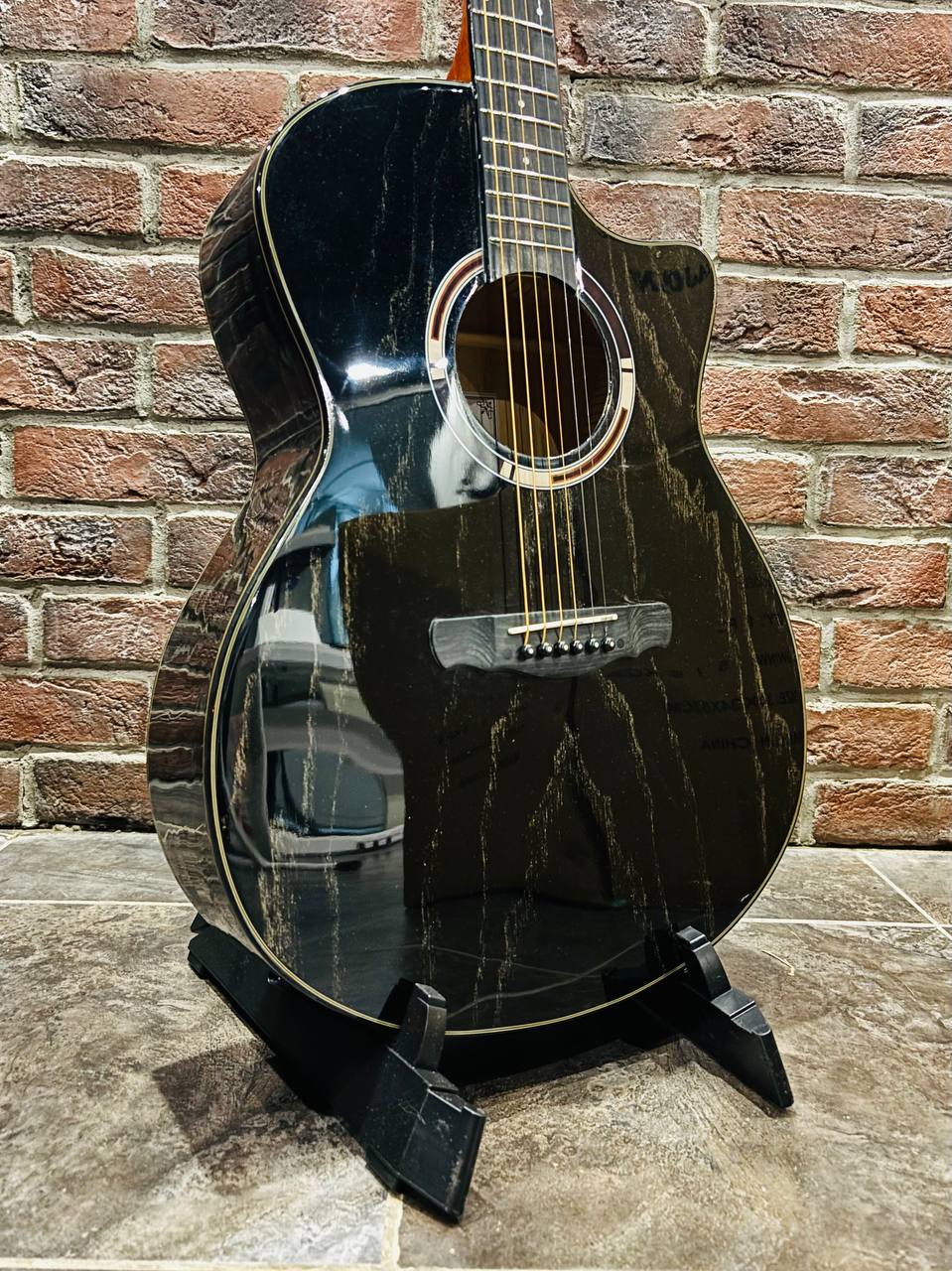 Акустическая Гитара Shinobi GA-BKL из Ивы (аналог Yamaha) - изображение 4