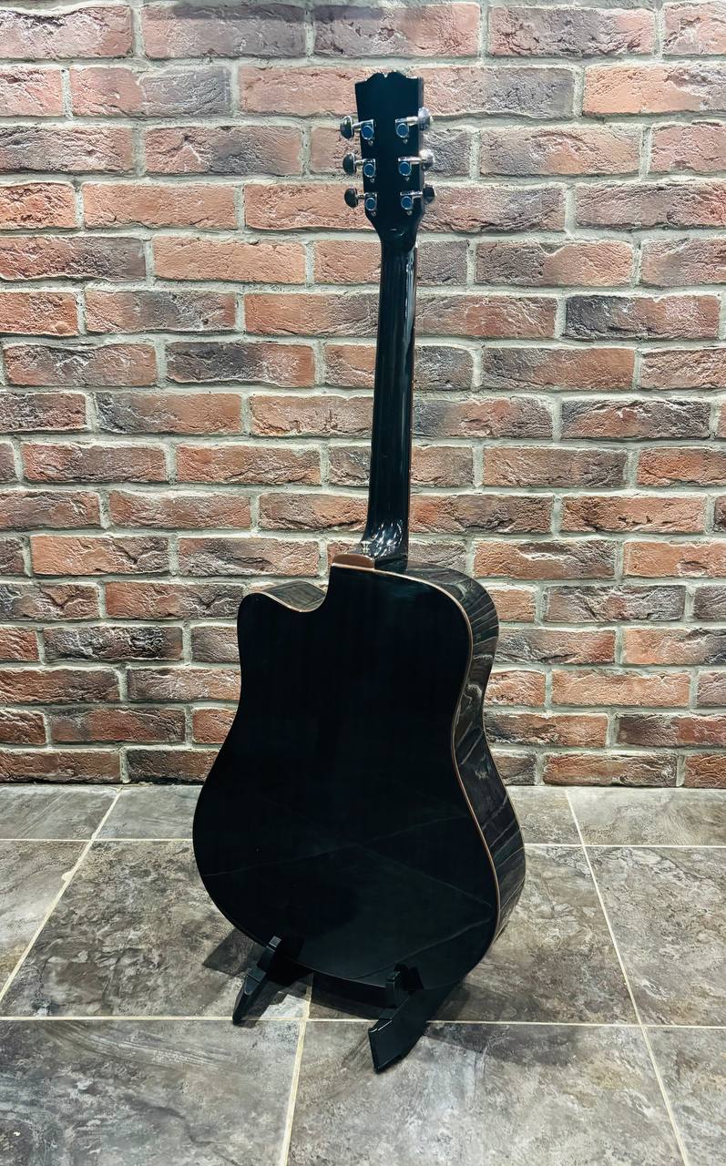 Акустическая Гитара Shinobi Black Dreadnought BKL из Махагони (аналог Yamaha) - изображение 10