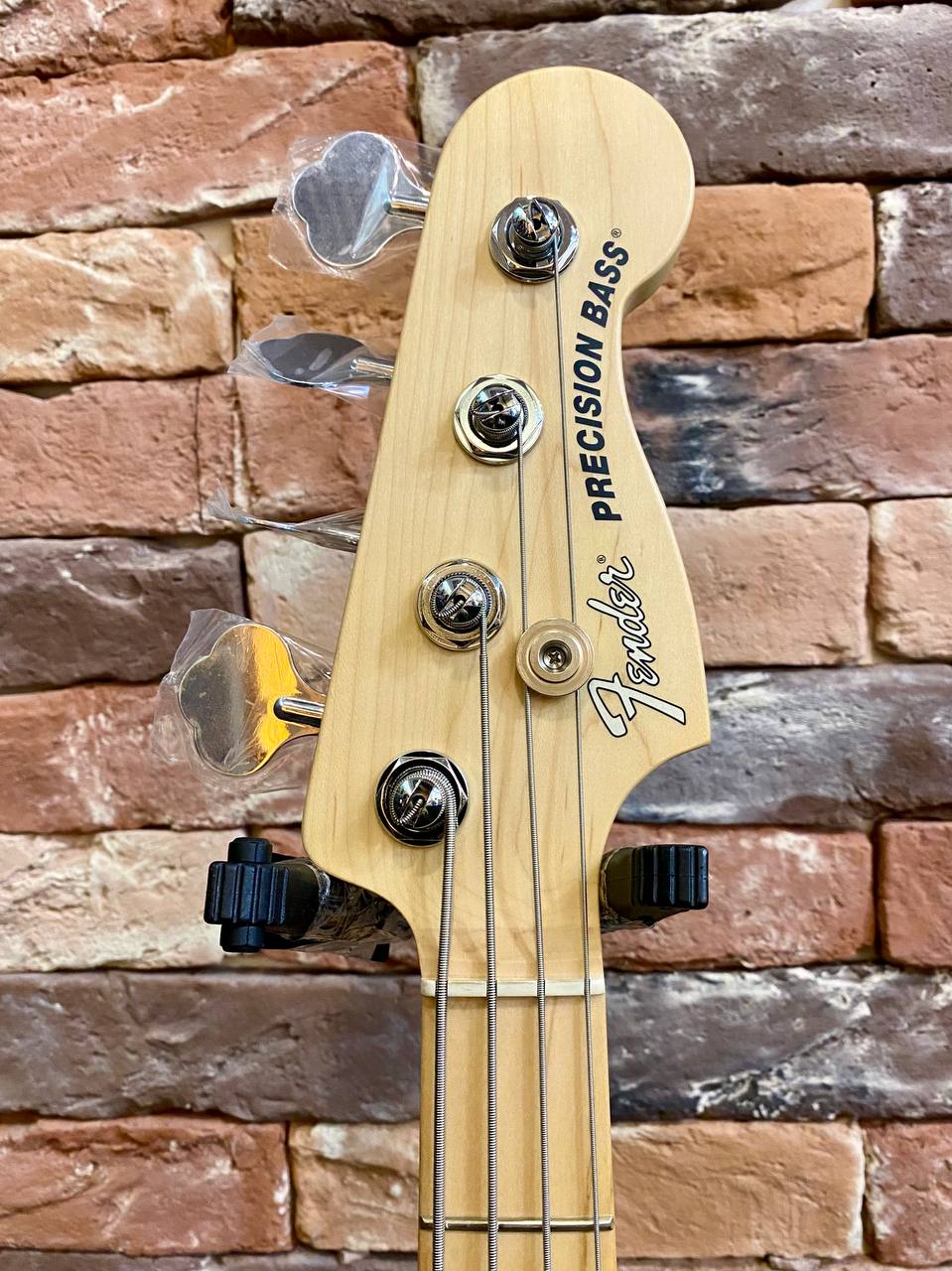Бас Гитара Fender American Performer Blue Precision USA California - изображение 7