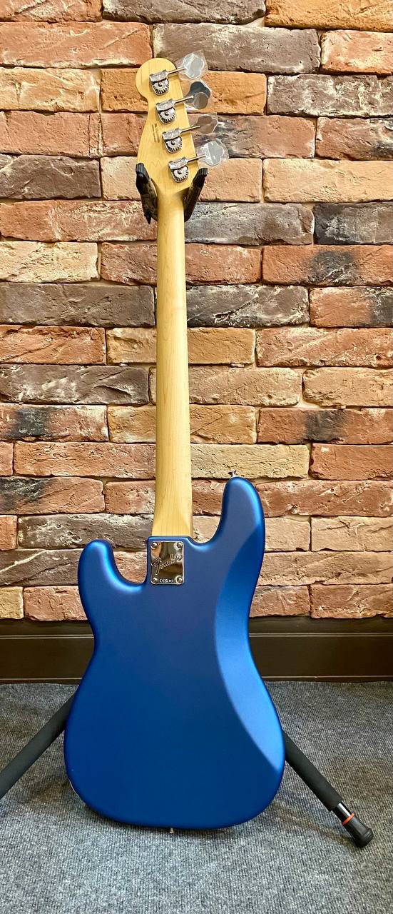 Бас Гитара Fender American Performer Blue Precision USA California - изображение 10