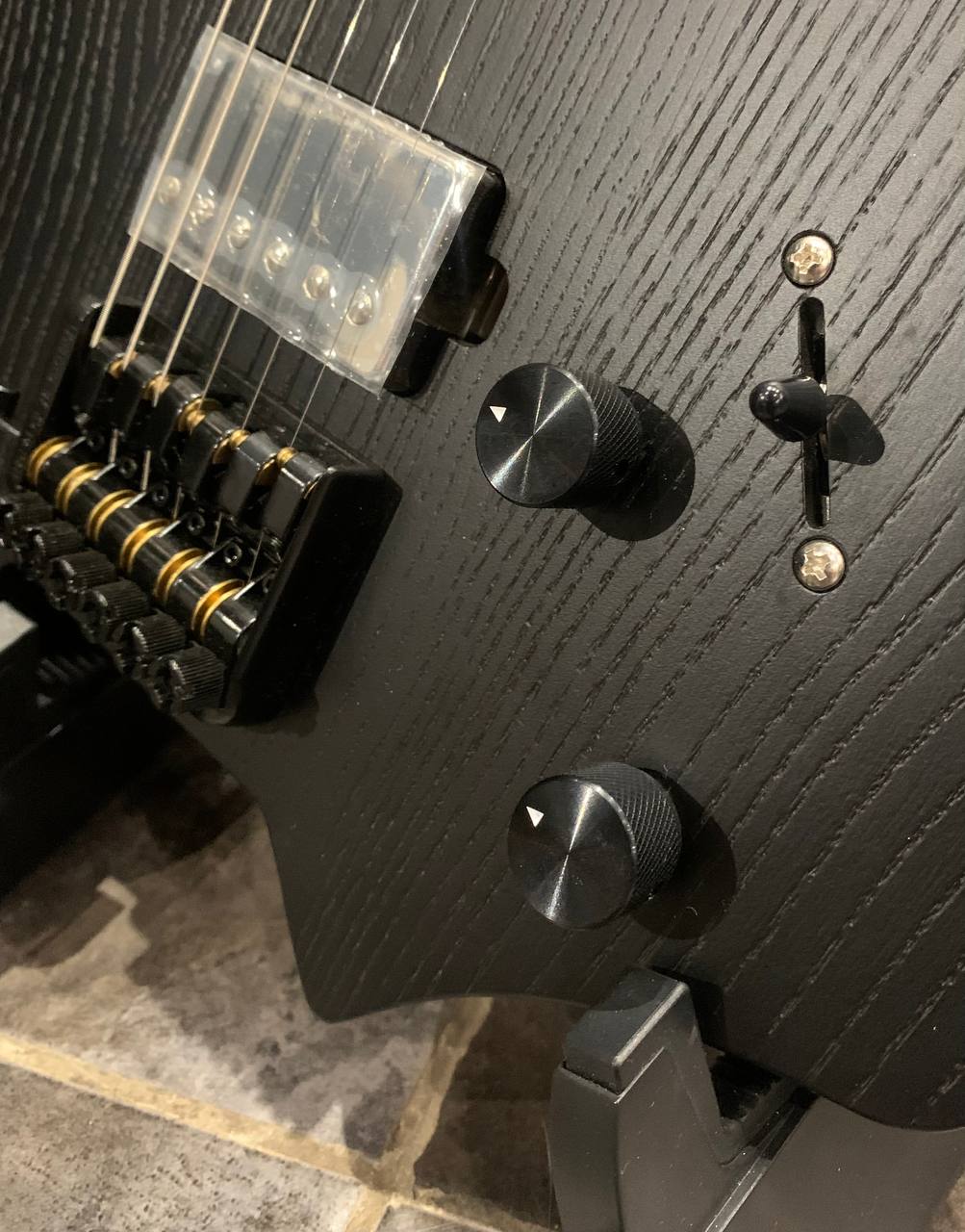 Электрогитара EART Guitar GW2 Headless NBK - изображение 5