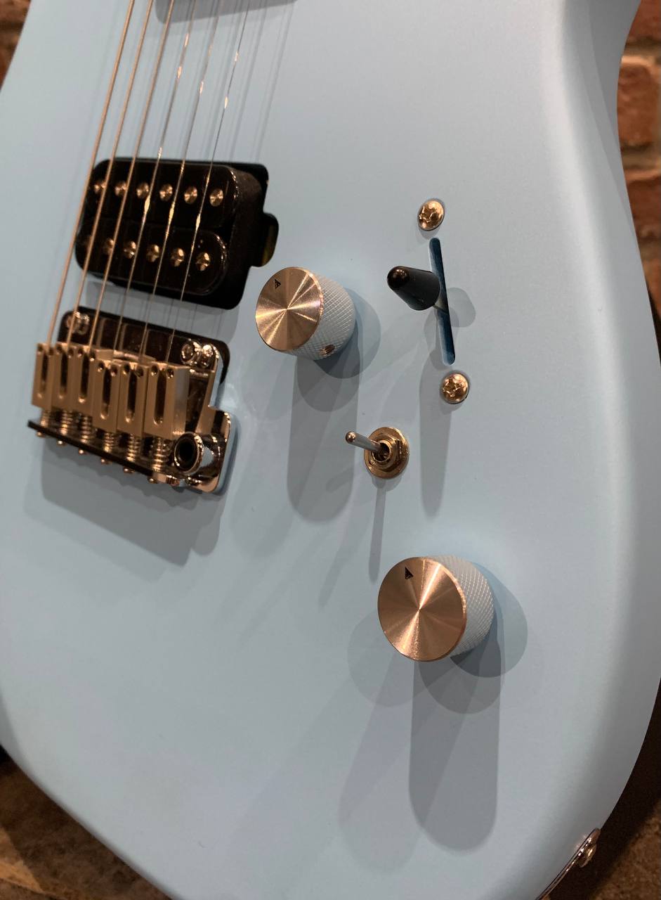 Электрогитара EART Guitar EYP-Omni 24 Blue - изображение 5
