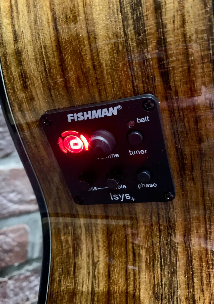 Электроакустика Kaspai 7/8 EQ с Fishman - изображение 3