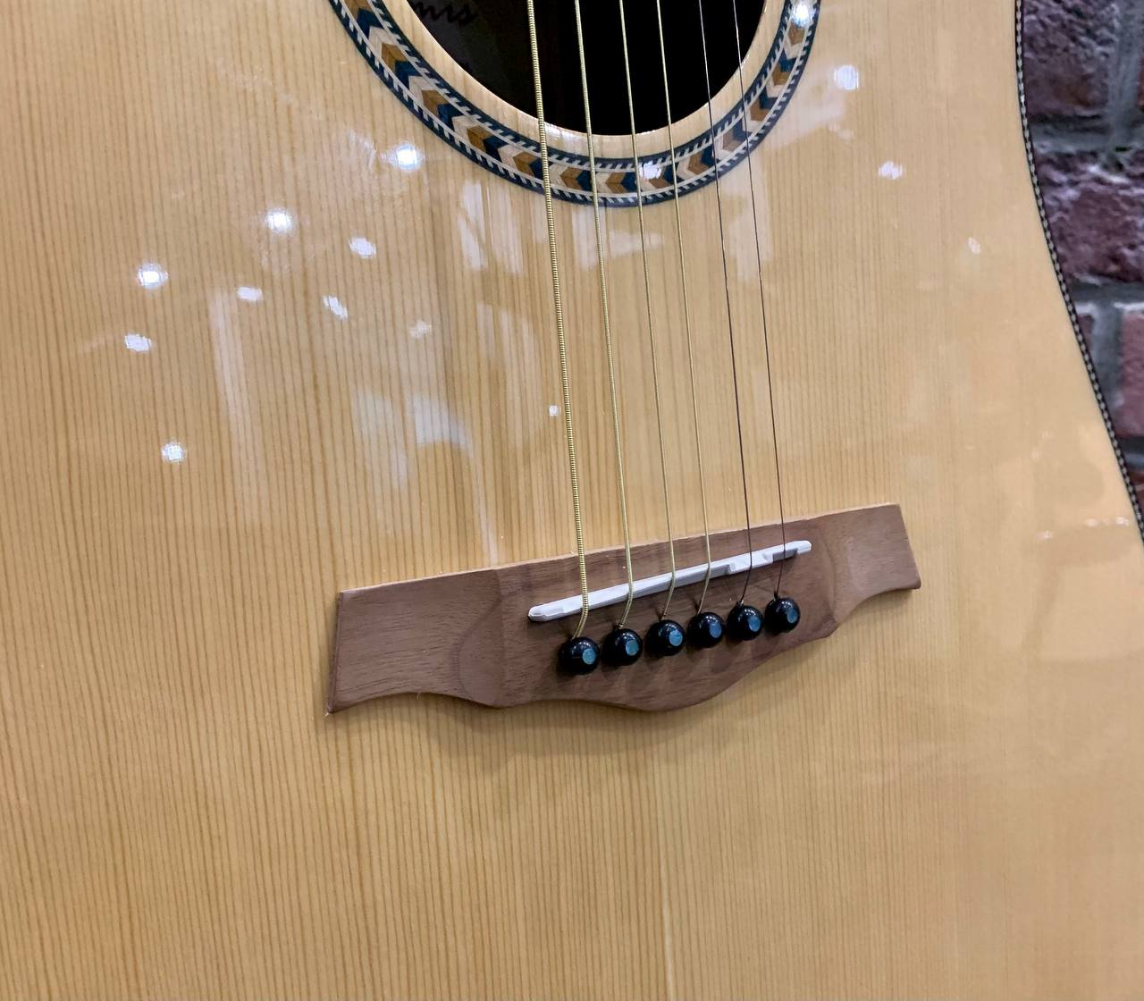 Трансакустическая Гитара Ramis Guitto Dreadnought (Ель) - изображение 5