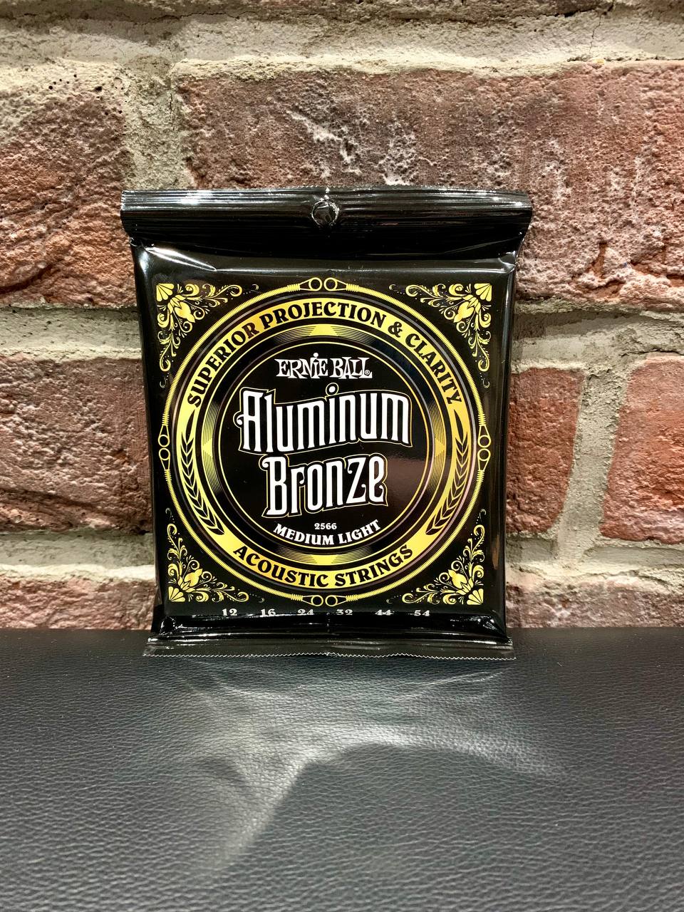 Струны для Акустической Гитары Ernie Ball Aluminum Bronze 12-54 (USA)