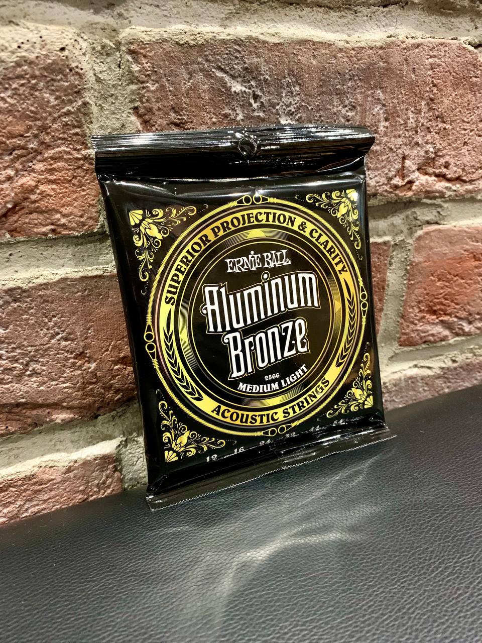 Струны для Акустической Гитары Ernie Ball Aluminum Bronze 12-54 (USA) - изображение 5