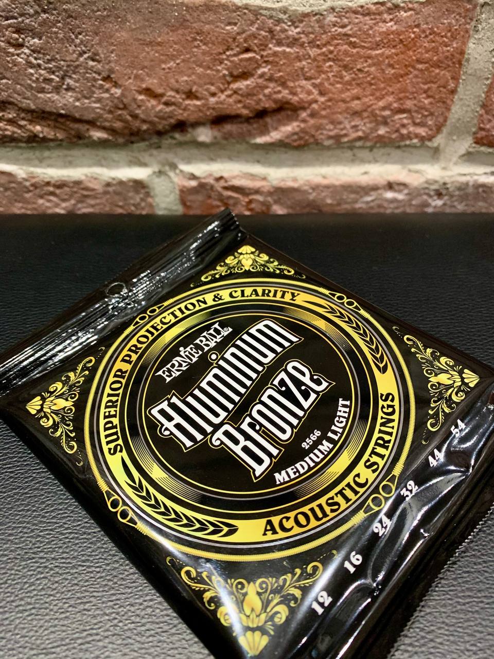 Струны для Акустической Гитары Ernie Ball Aluminum Bronze 12-54 (USA) - изображение 7