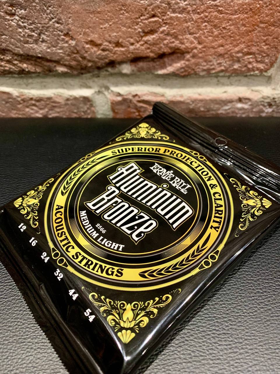 Струны для Акустической Гитары Ernie Ball Aluminum Bronze 12-54 (USA) - изображение 8