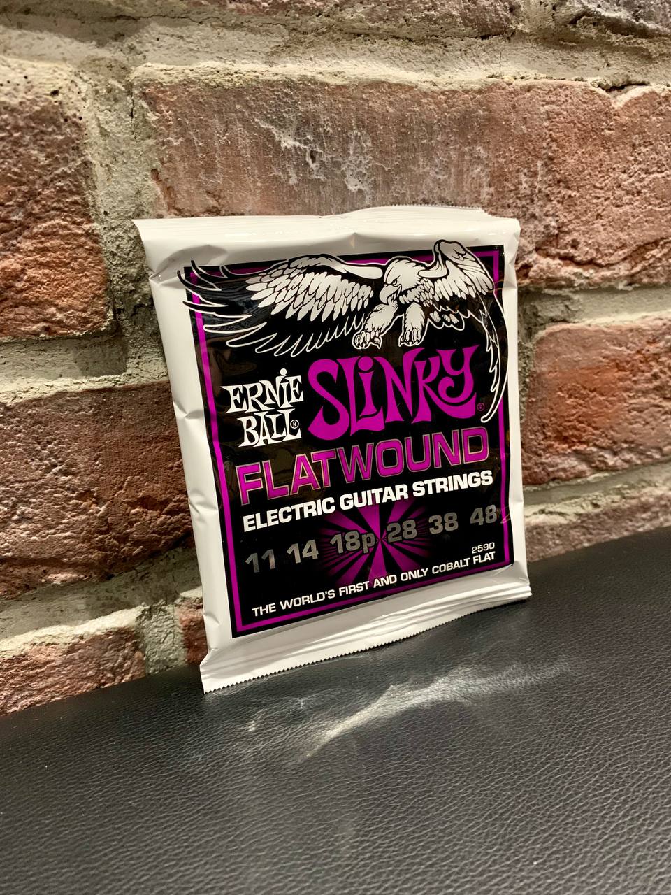 Cтруны для Электрогитары Ernie Ball Flatwound Power 11-48 (USA) - изображение 5