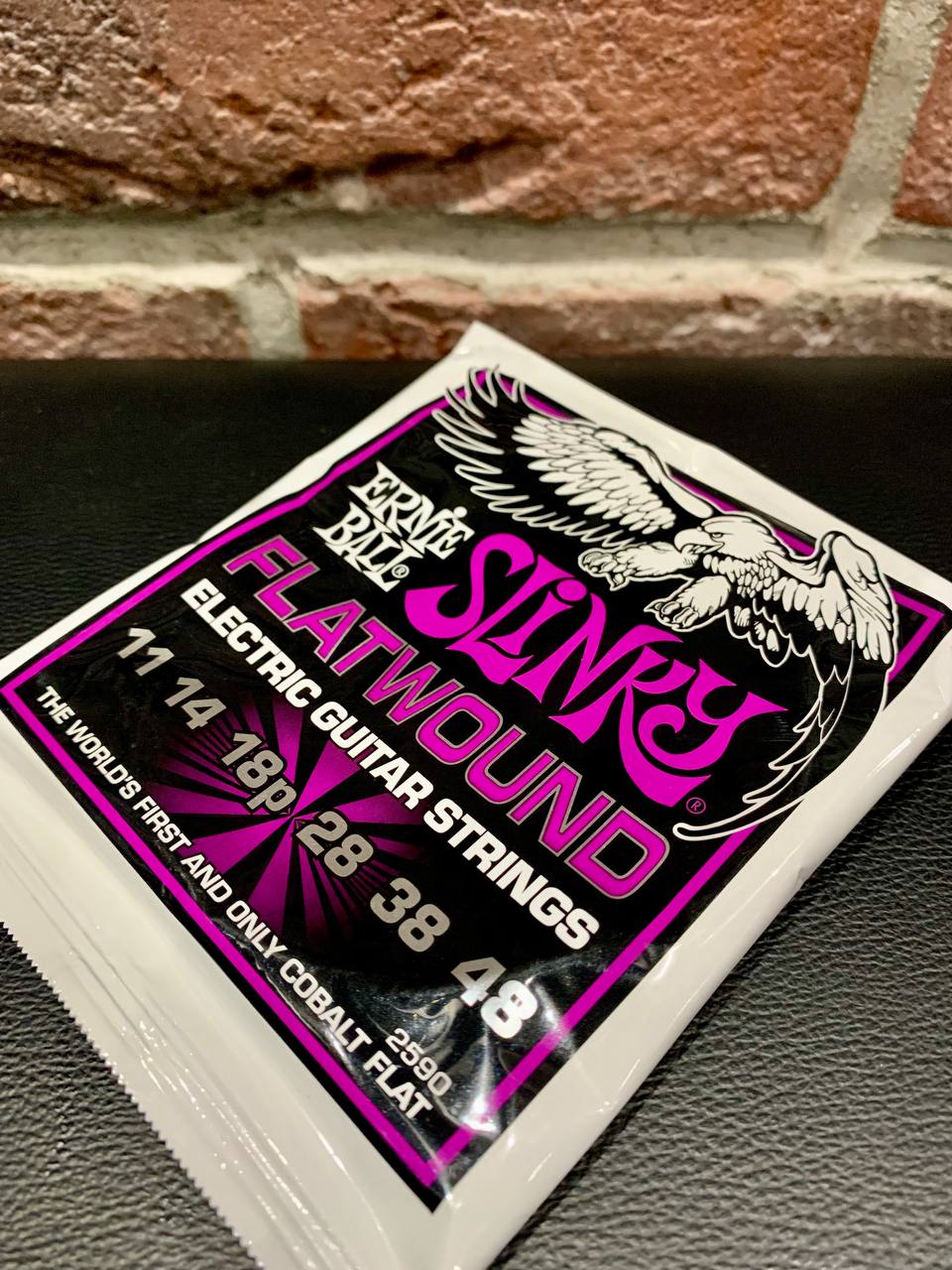Cтруны для Электрогитары Ernie Ball Flatwound Power 11-48 (USA) - изображение 7