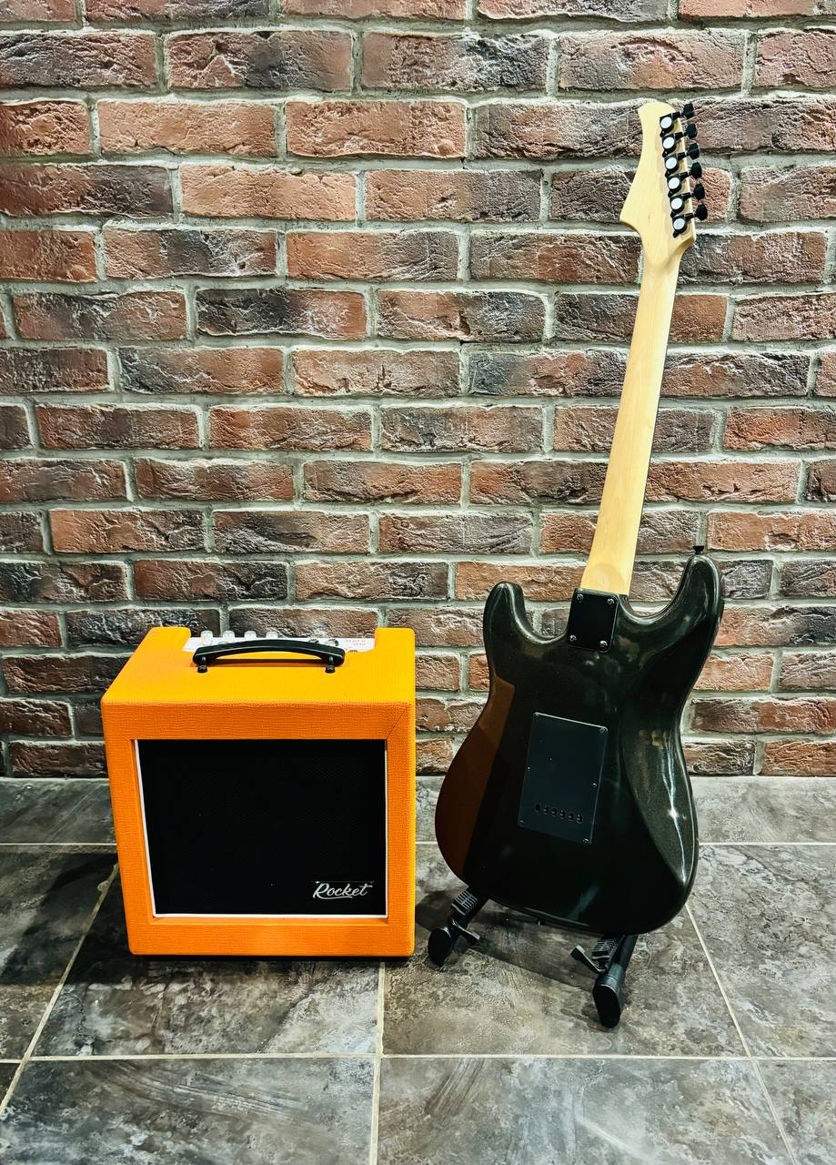 Электрогитара под Fender + Цифровой Комбик с Эффектами 40 ват (комплект) - изображение 2