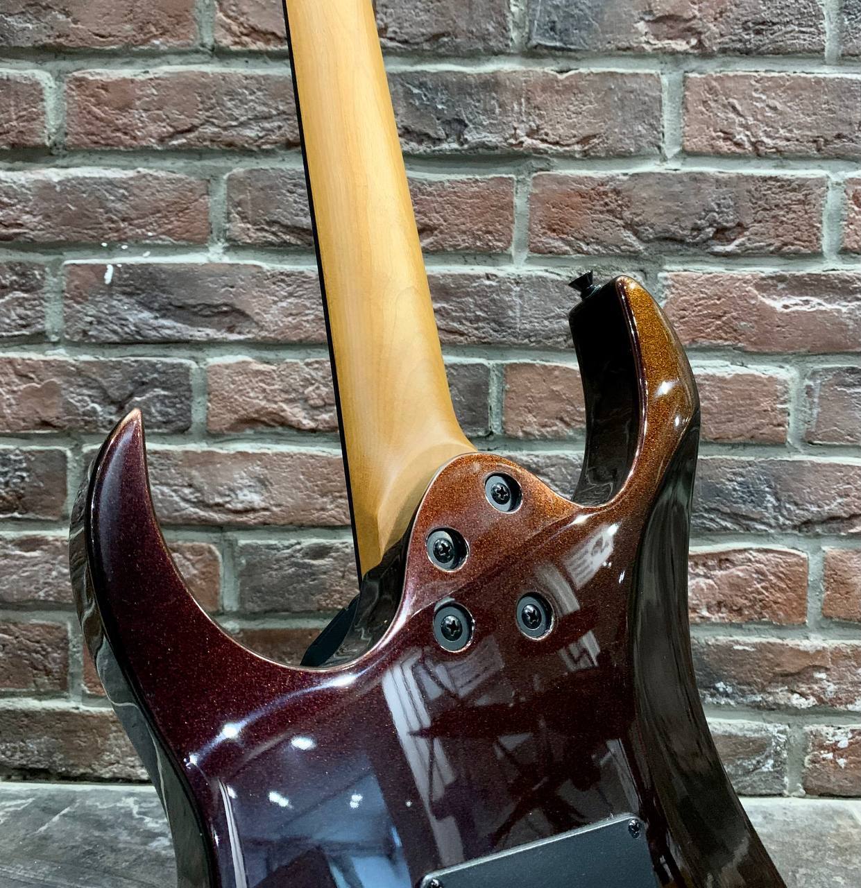 Электрогитара Super Stratocaster Kayzen Hamelleon Dark Brown Edition с Отсечкой - изображение 8