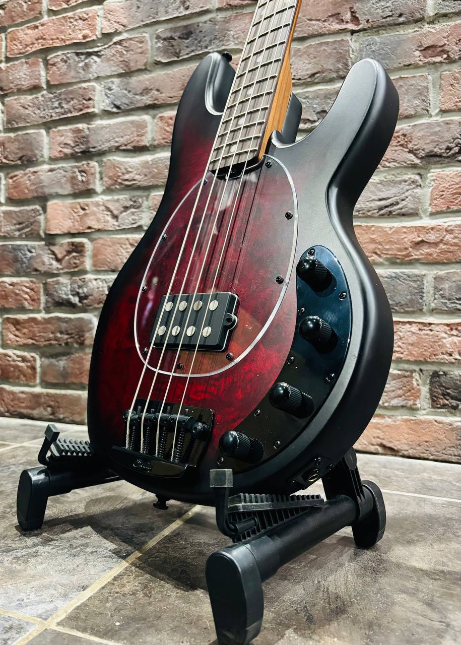 Бас Гитара Sterling by Music Man Dark Scarlet (Индонезия) - изображение 4