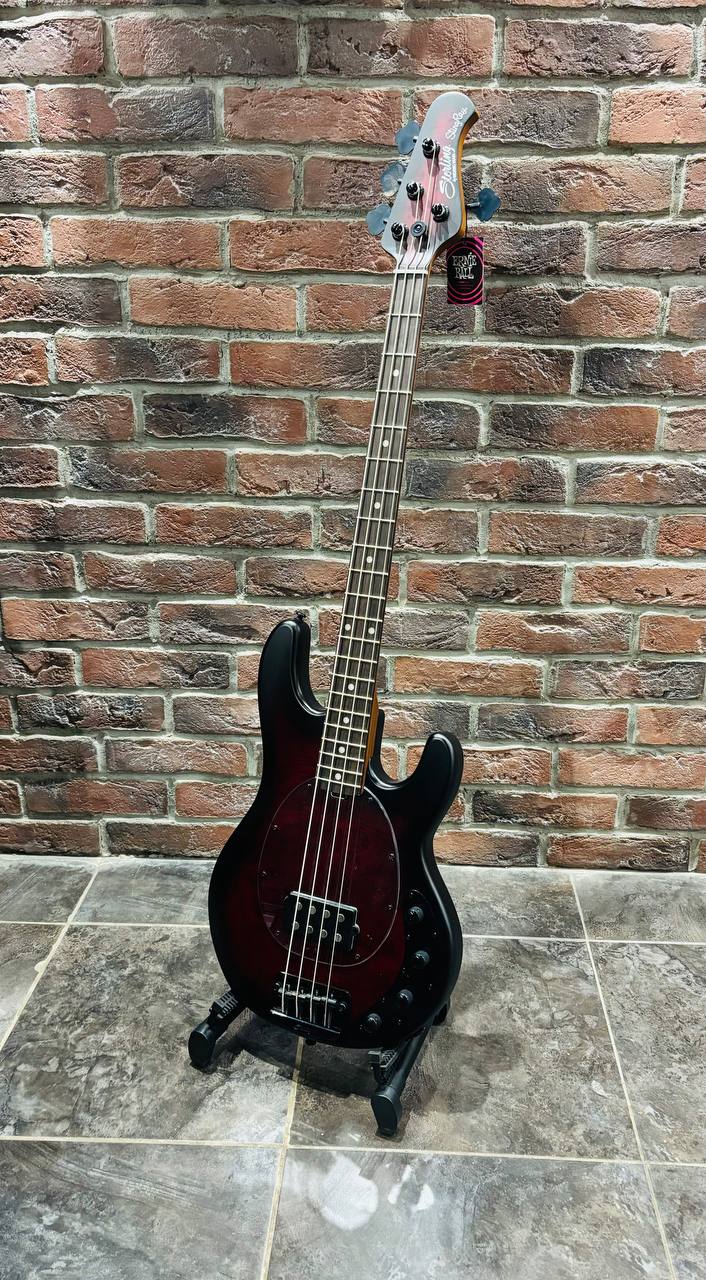 Бас Гитара Sterling by Music Man Dark Scarlet (Индонезия) - изображение 9