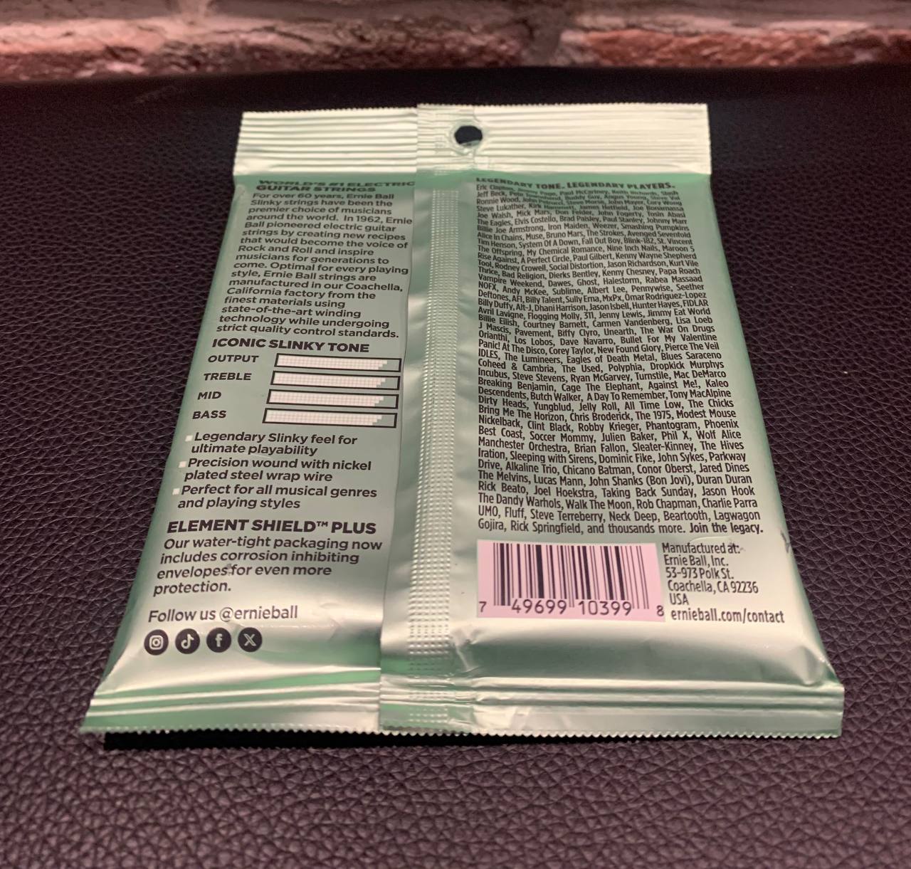 Cтруны для Электрогитары Ernie Ball 8-42 (USA) - изображение 10