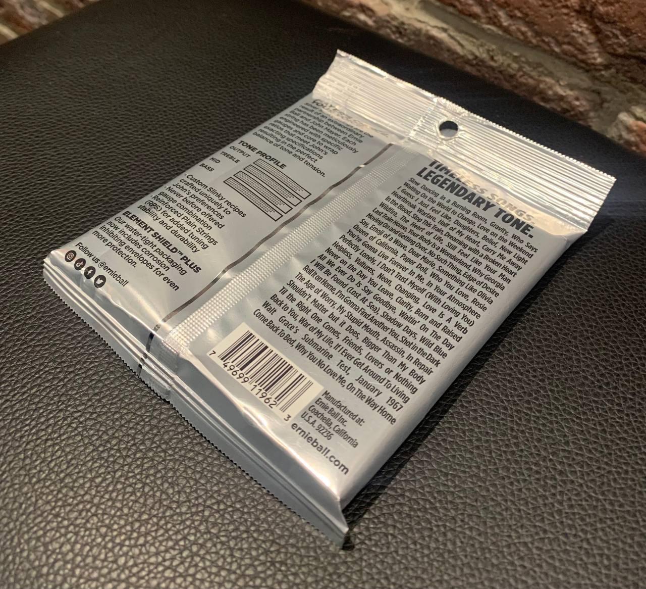 Cтруны для Электрогитары Ernie Ball John Mayer Silver 10.5-47 (USA) - изображение 8