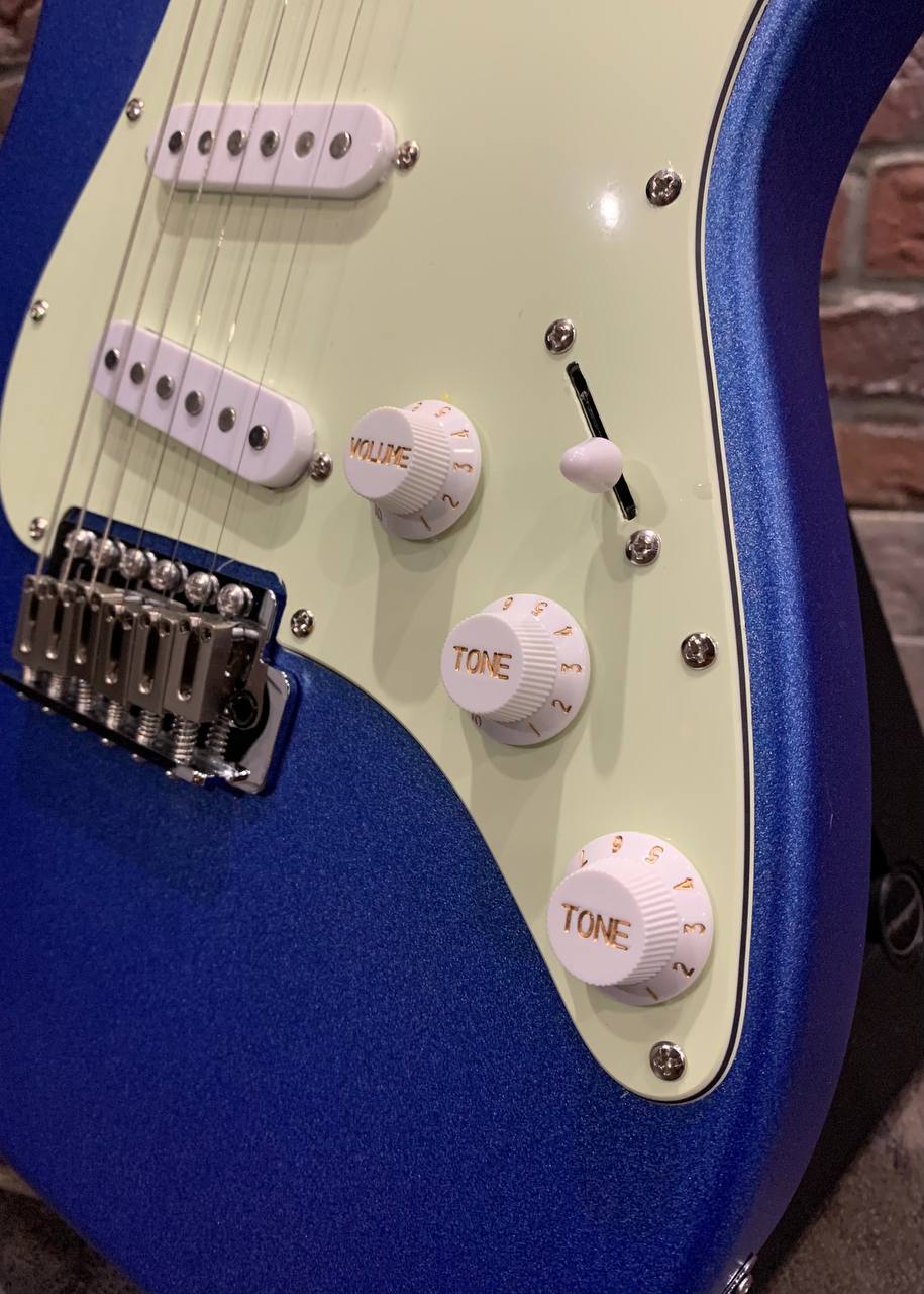 Электрогитара EART Guitars YMX-SG3 Blue - изображение 5