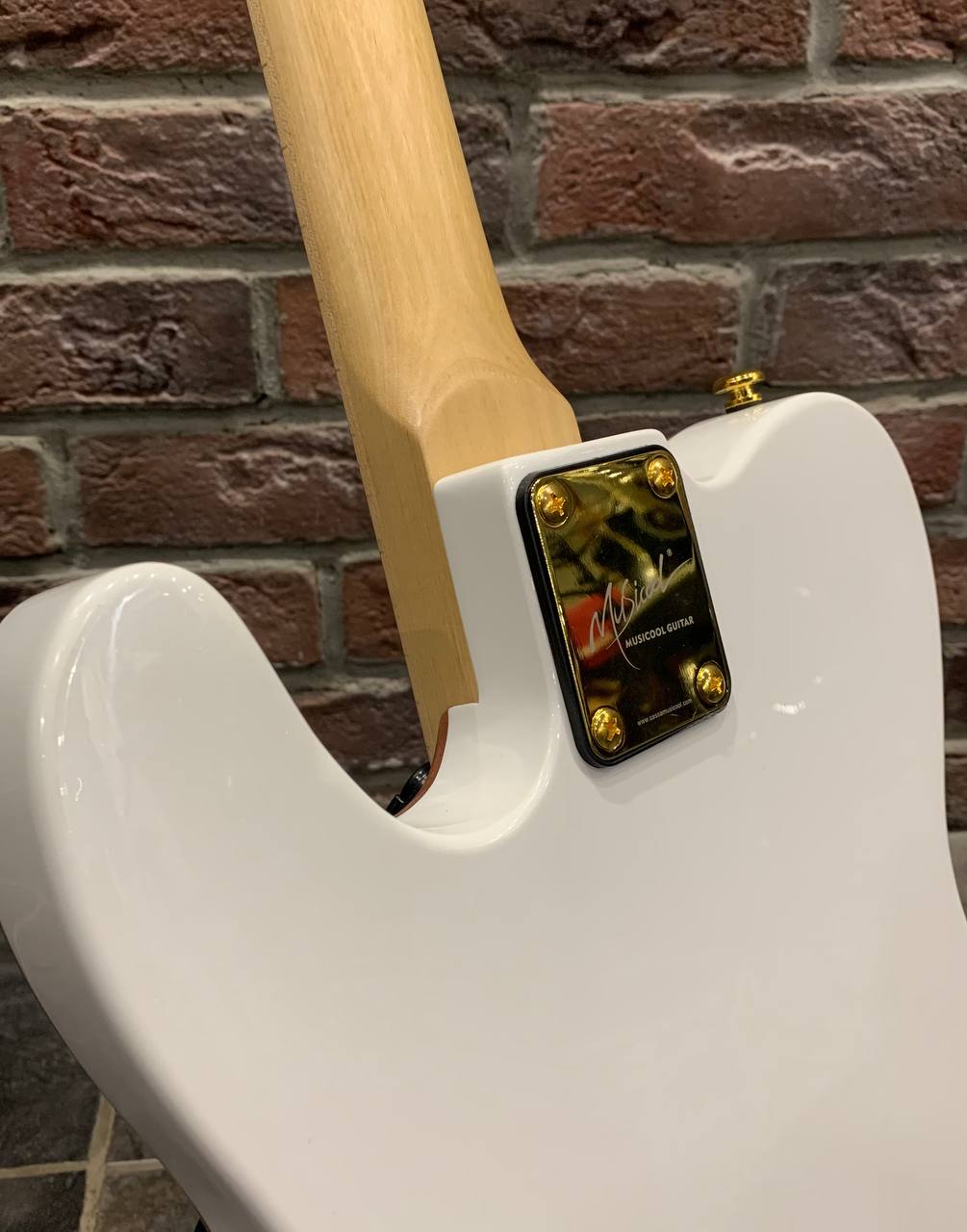 Электрогитара Telecaster Musicool SS White Gold Edition - изображение 6
