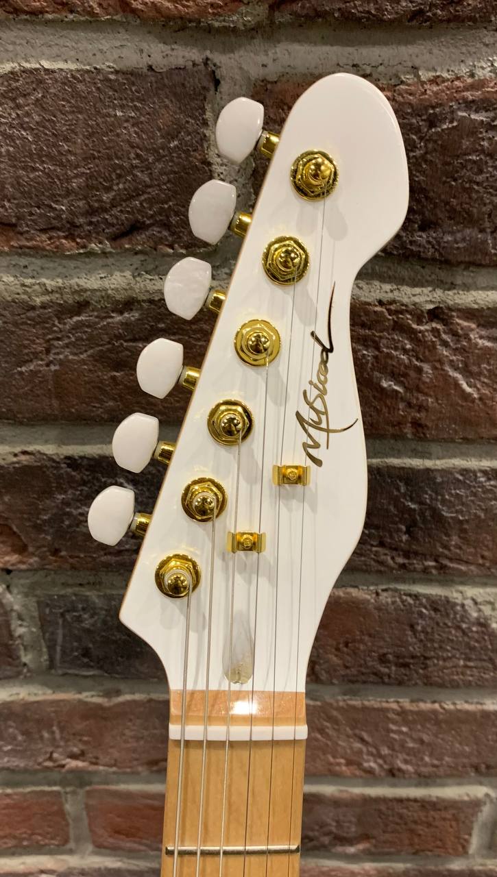 Электрогитара Telecaster Musicool SS White Gold Edition - изображение 7