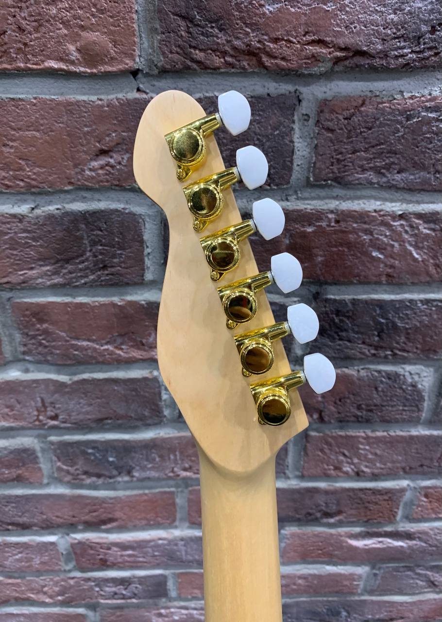 Электрогитара Telecaster Musicool SS White Gold Edition - изображение 8