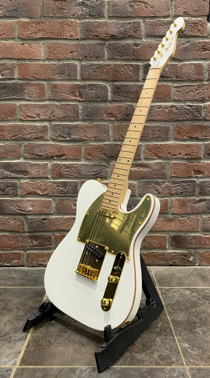 Электрогитара Telecaster Musicool SS White Gold Edition - изображение 9