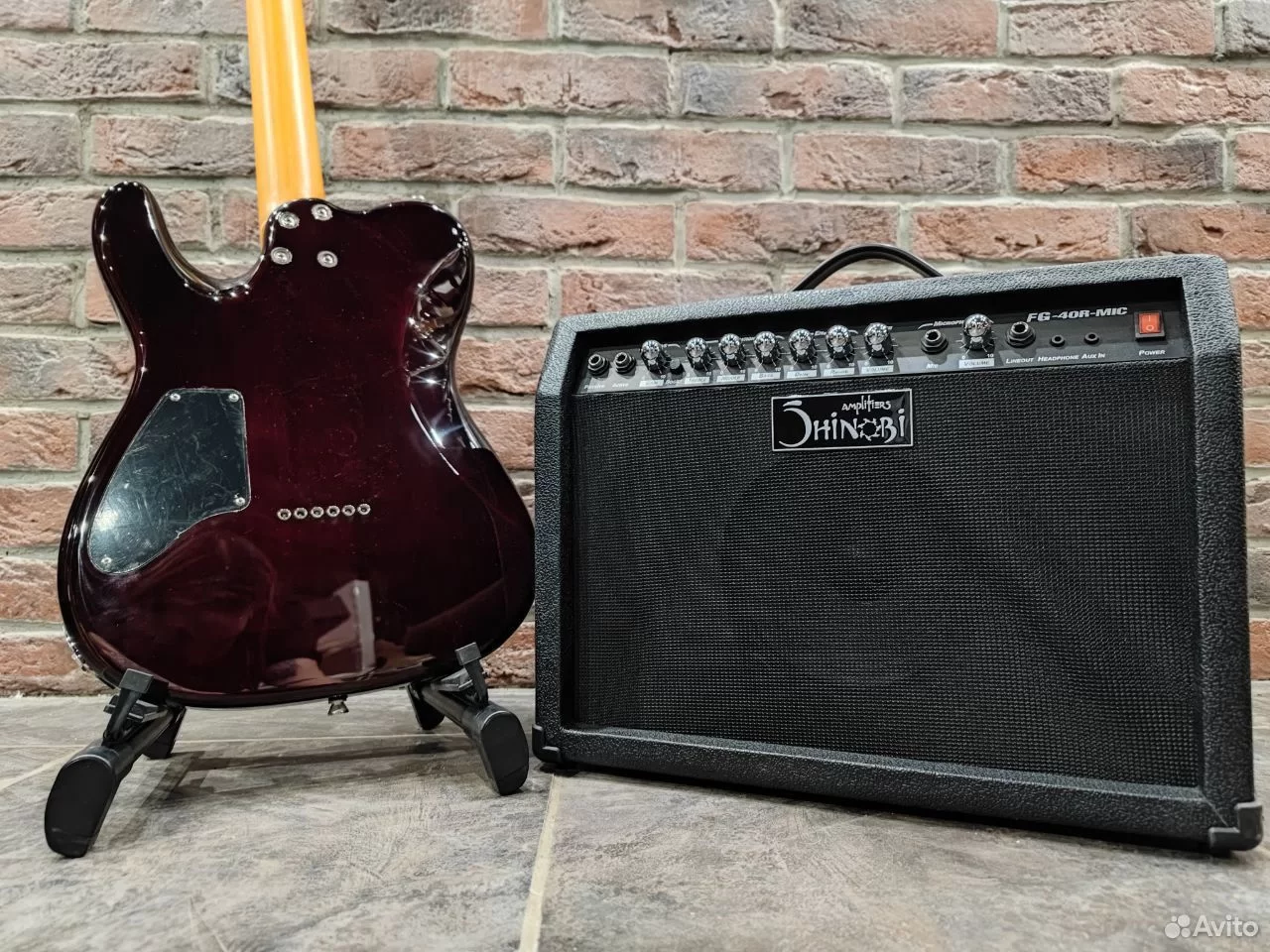 Электрогитара Jet Telecaster + Комбик с Эффектами - изображение 7