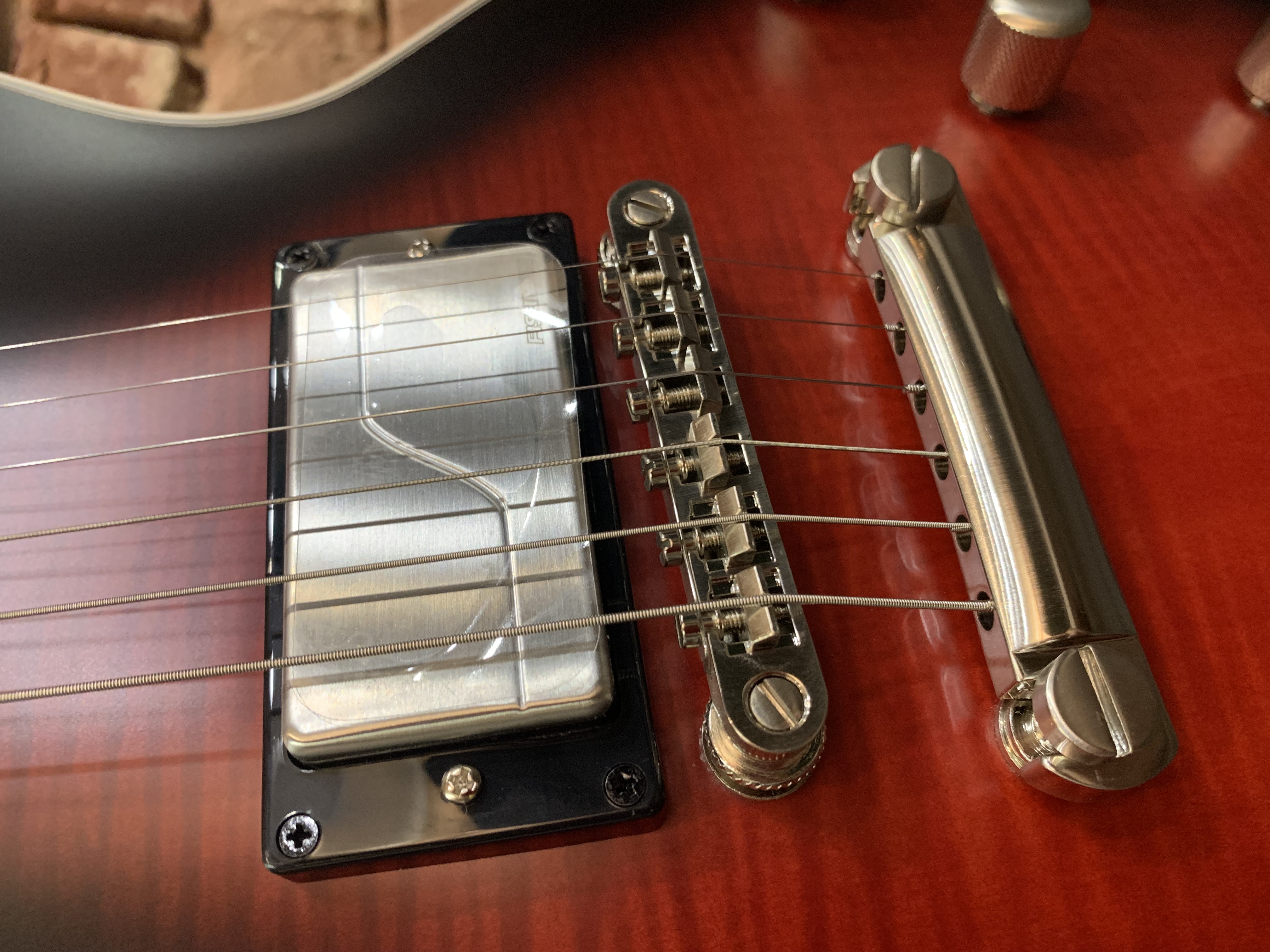 Электрогитара Epiphone Les Paul Prophecy Red Tiger - изображение 4