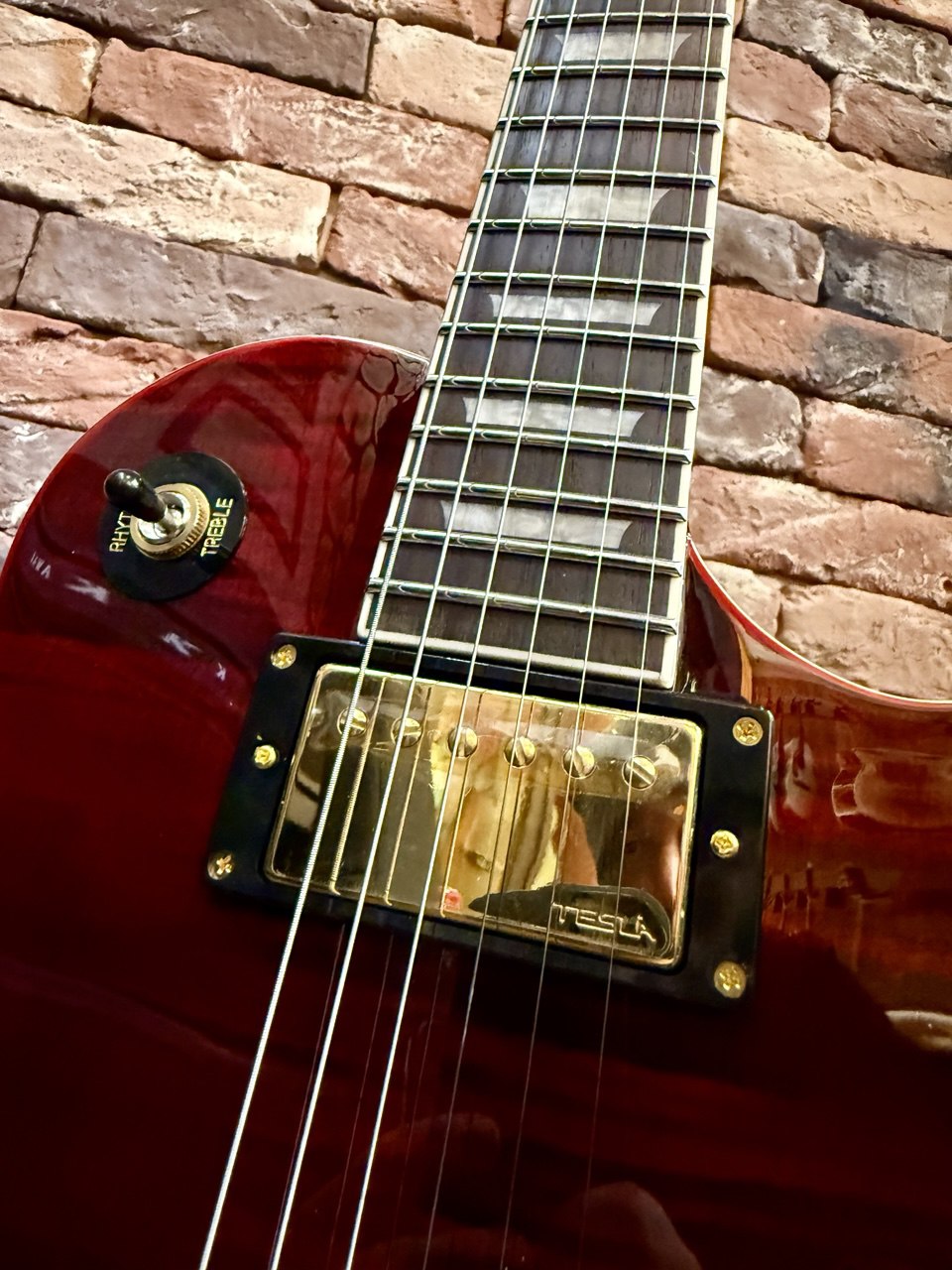 Harley Benton SC-550 2 Black Cherry Flame (Индонезия) - изображение 3