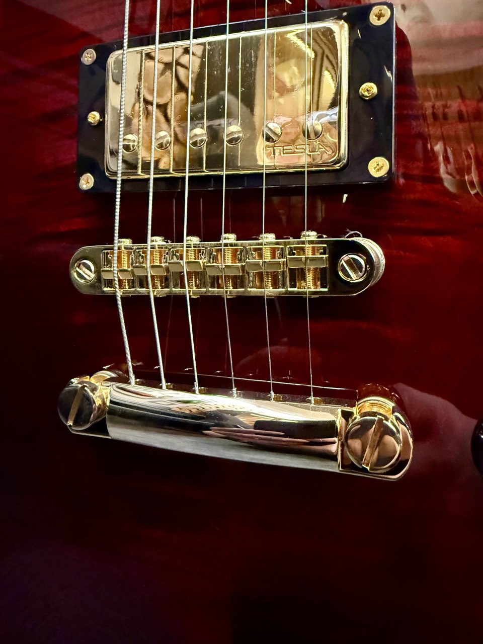 Harley Benton SC-550 2 Black Cherry Flame (Индонезия) - изображение 5