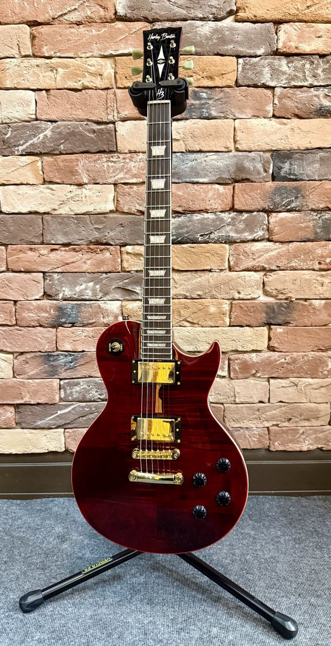 Harley Benton SC-550 2 Black Cherry Flame (Индонезия) - изображение 9