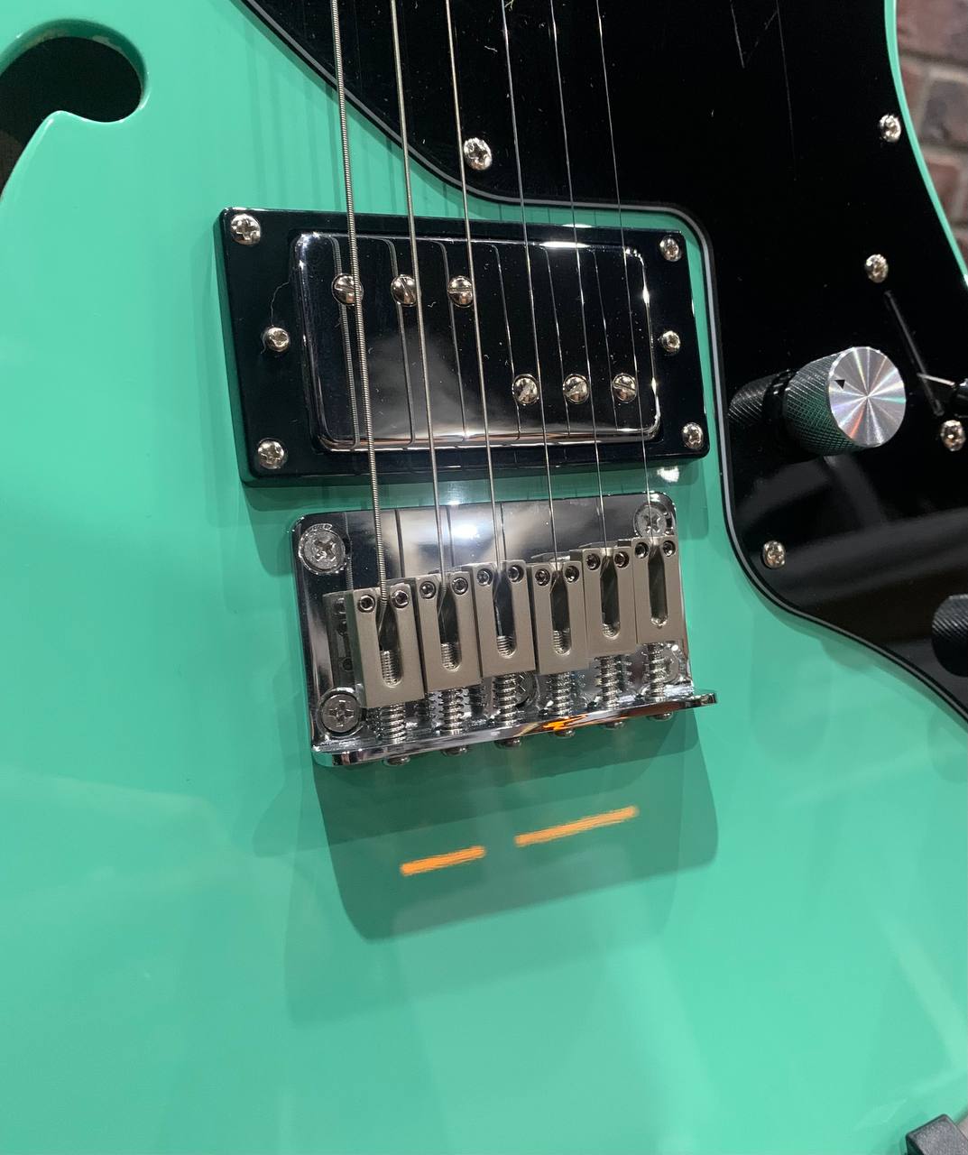 Электрогитара EART Guitar E-TT72 Surf Green - изображение 3