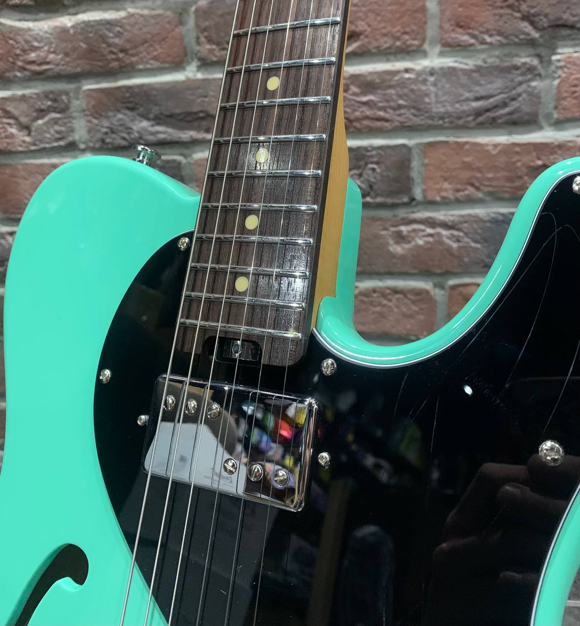 Электрогитара EART Guitar E-TT72 Surf Green - изображение 5