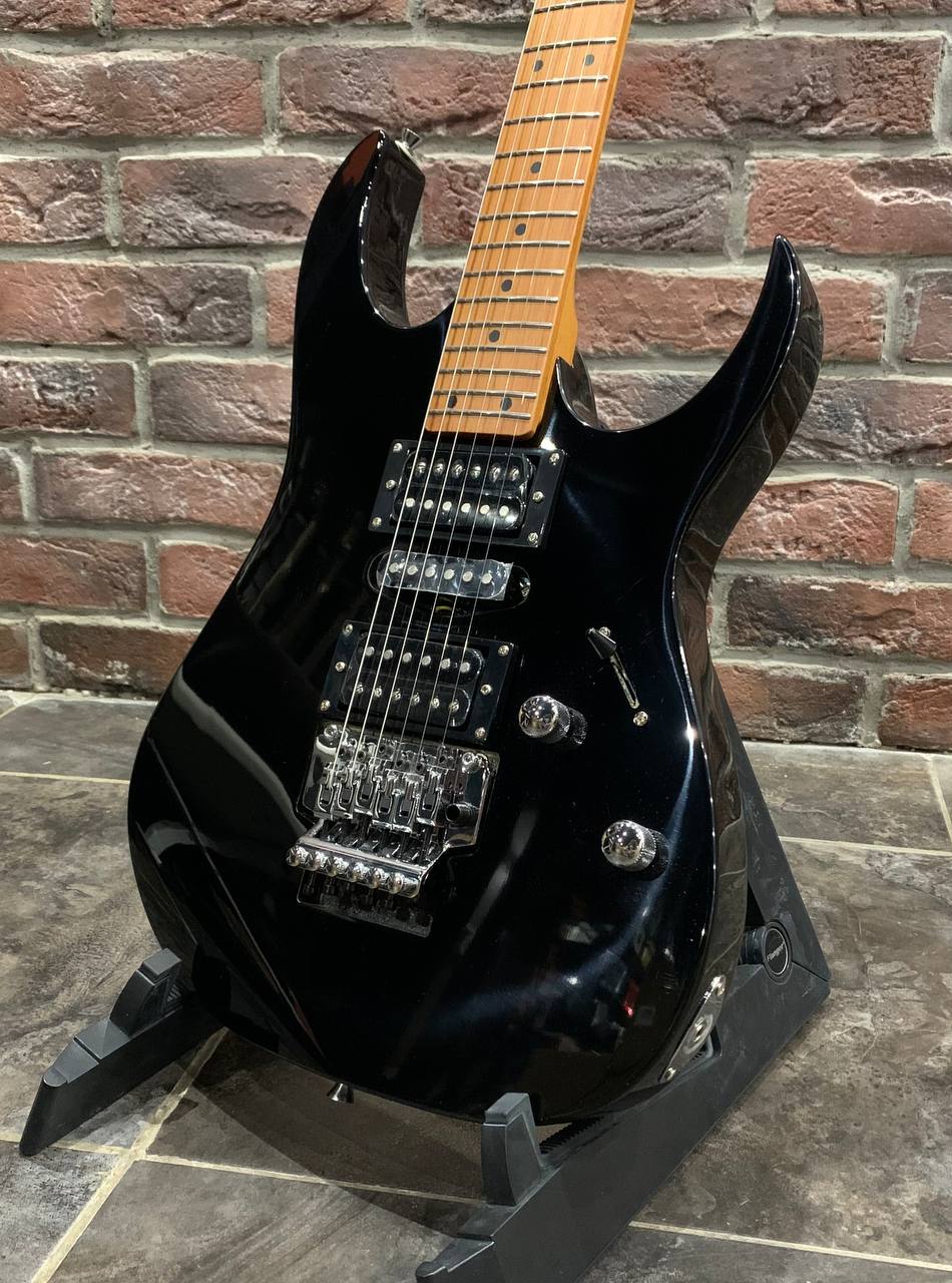 Электрогитара Bosstone SG-6 HHS Black Floyd Rose - изображение 2