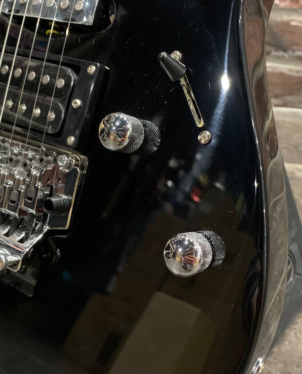Электрогитара Bosstone SG-6 HHS Black Floyd Rose - изображение 5