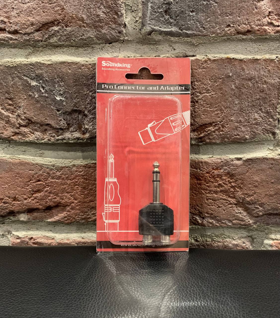 Переходник Soundking Stereo 2xRCA Female – 6,3мм Male