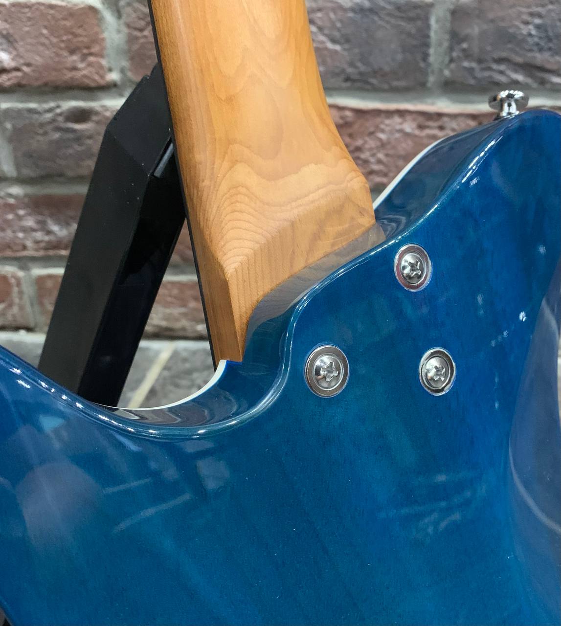 Электрогитара Travel Musicool HH Ocean Blue - изображение 7