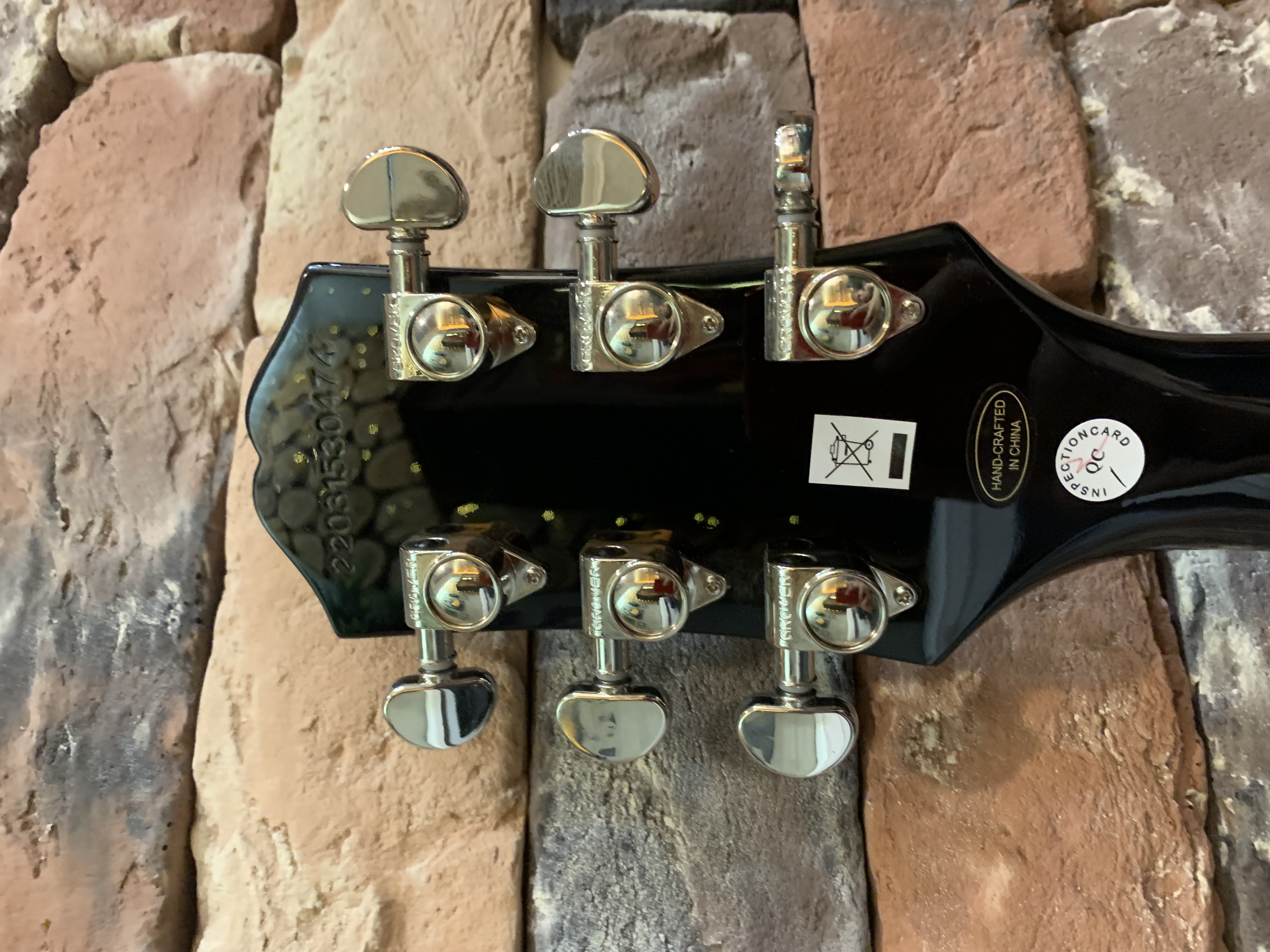 Электрогитара Epiphone Les Paul Muse Pearl White - изображение 8