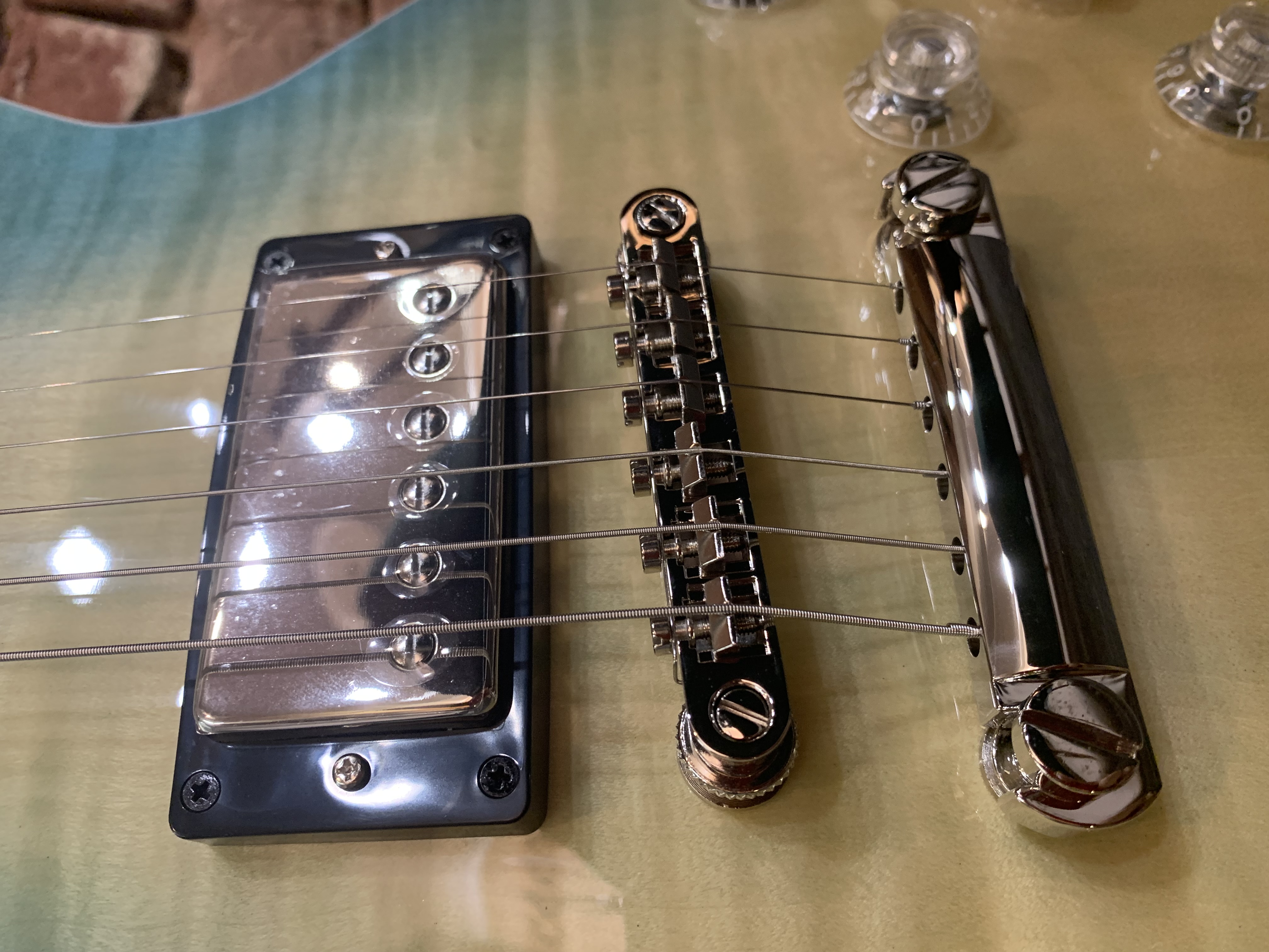 Электрогитара Epiphone Caribbean Blue Fade - изображение 4