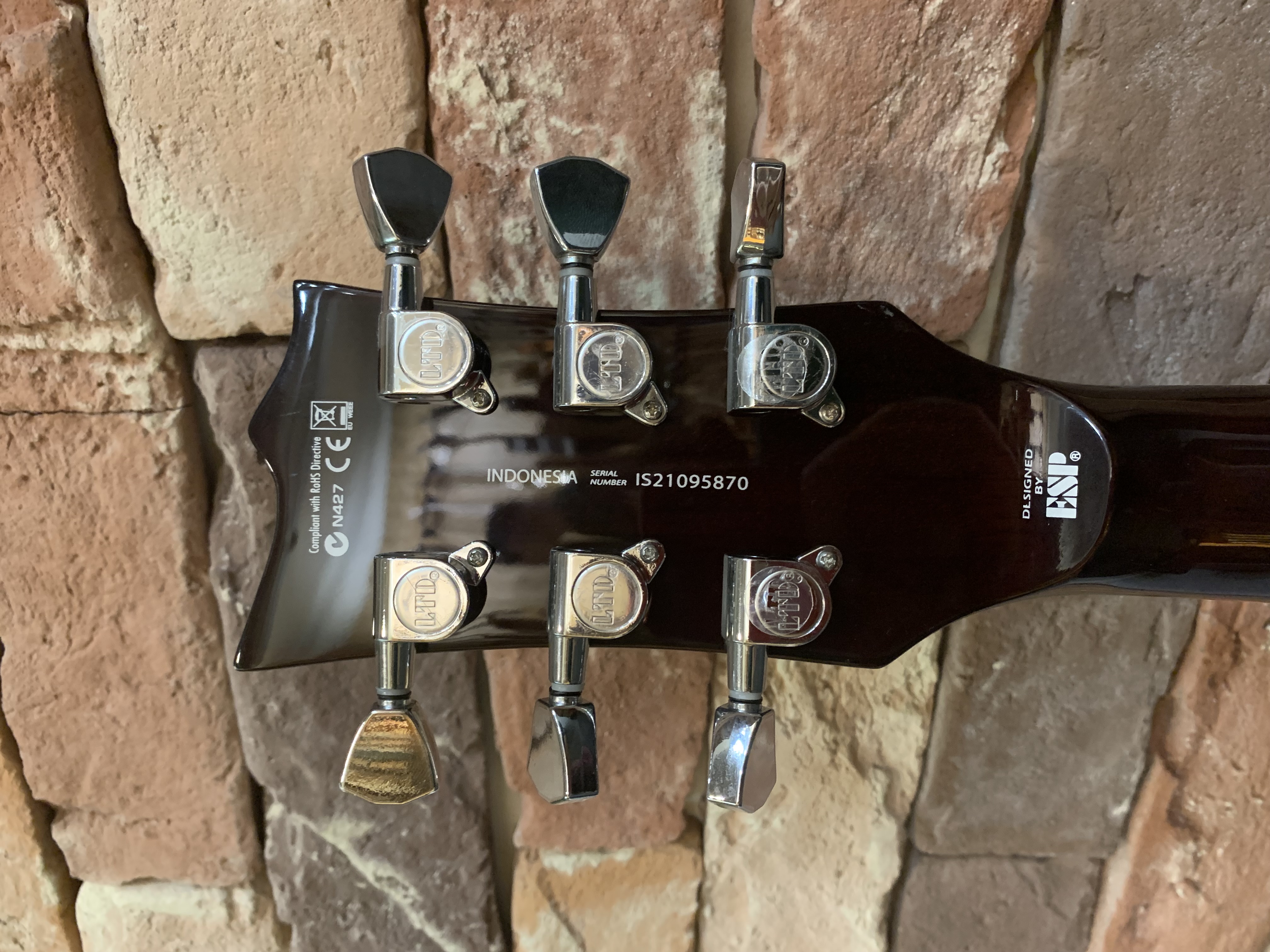 Электрогитара ESP LTD EC-256FM Dark Brown (Индонезия) - изображение 8