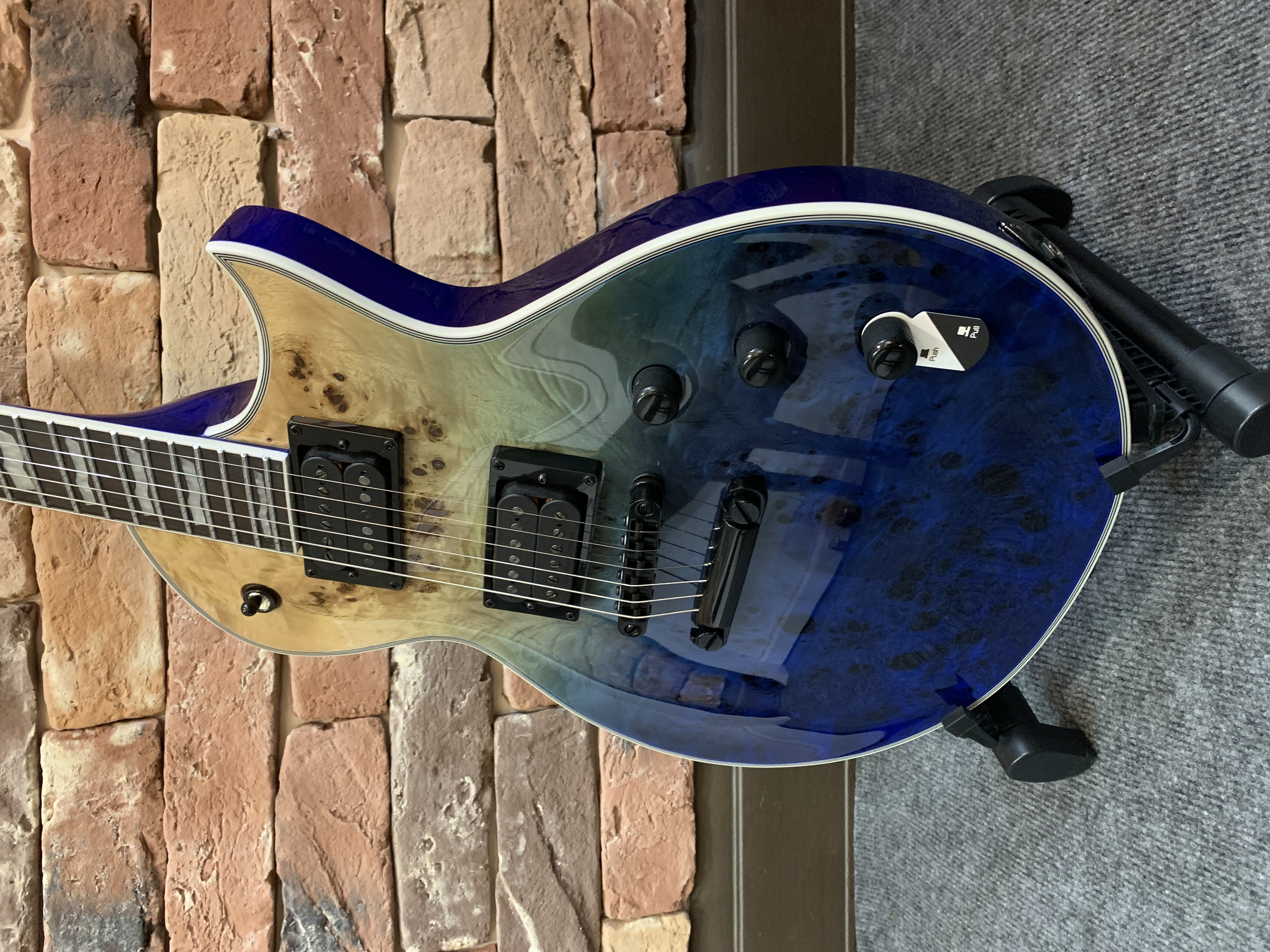 Электрогитара ESP LTD EC-1000 Buried Blue Fade (Индонезия) - изображение 5