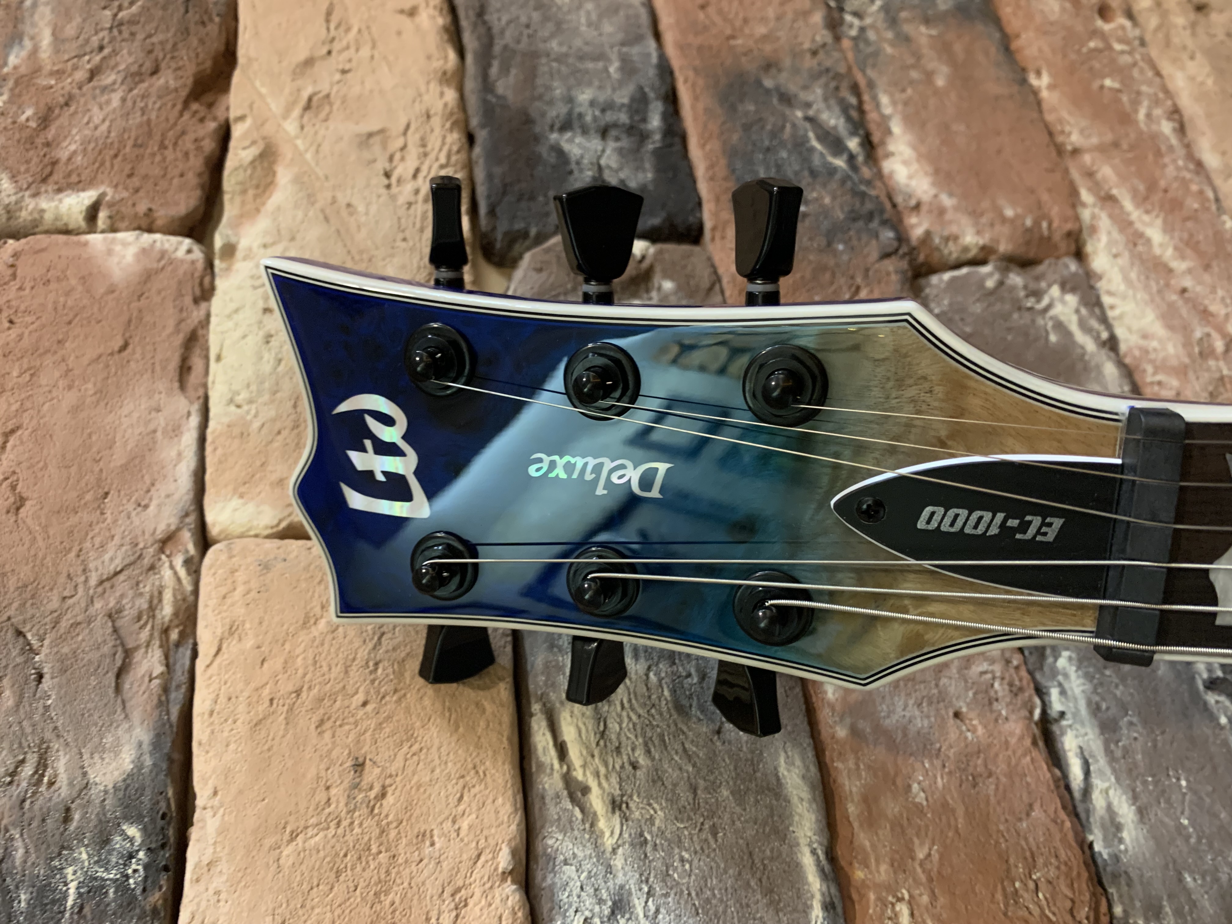 Электрогитара ESP LTD EC-1000 Buried Blue Fade (Индонезия) - изображение 7