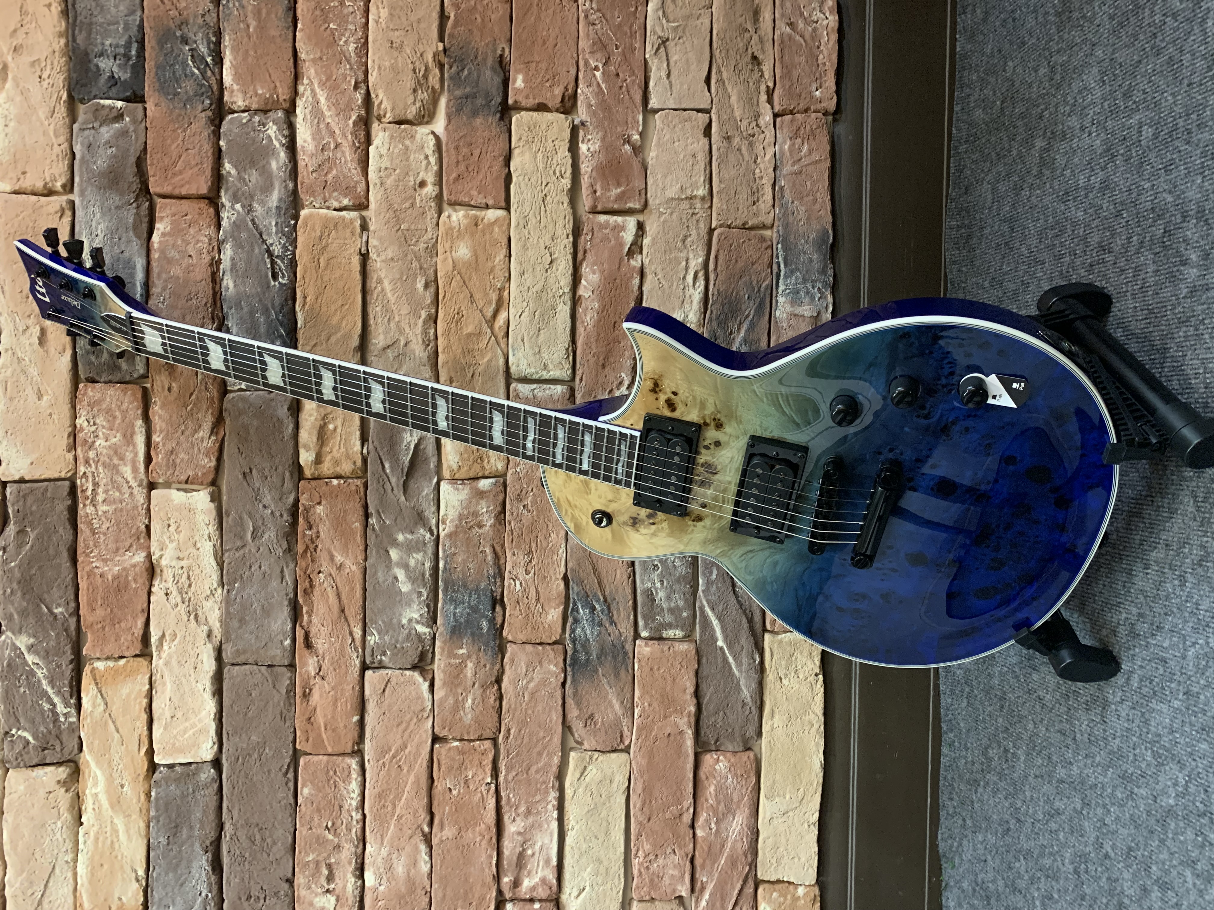 Электрогитара ESP LTD EC-1000 Buried Blue Fade (Индонезия) - изображение 9